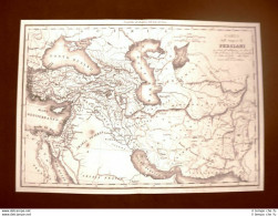 Carta Geografica O Mappa Del 1832 Impero Dei Persiani Fremin - Carte Geographique
