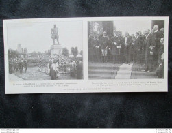 Il Cinquantesimo Anniversario Di Magenta: Statua Mac-Mahon Stampa Del 1909 - Autres & Non Classés