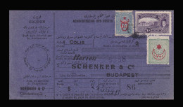 TURKEY 1917. Nice Parcelpost Card To Hungary - Briefe U. Dokumente