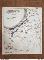 Carta Mappa Posizioni Di Marsa El Brega Gennaio 1942 WW2 Seconda Guerra Mondiale - Carte Geographique