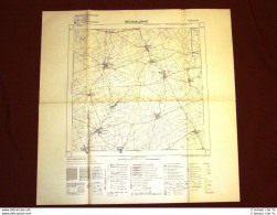 Grande Carta Topografica Sedegliano Sedean Udine Friuli Dettagliatissima I.G.M. - Cartes Géographiques