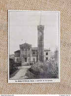 La Chiesa Di Rivalta Nel 1914 Ideata E Costruita Da Un Parroco - Autres & Non Classés