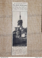 Genova Nel 1914 La Chiesa Di San Giacomo In Carignano Alta 90 Metri Liguria - Autres & Non Classés