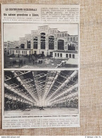 Lione Nel 1914 Grandioso Salone Dell'Esposizione Internazionale Urbana Francia - Autres & Non Classés