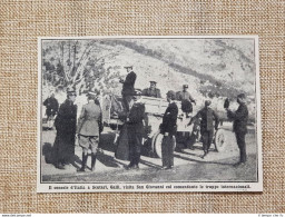 Il Console D'Italia Galli A Scutari Nel 1914 Albania - Autres & Non Classés