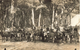 Les Sables D'olonne * Carte Photo 1923 * Excursion à Dos D'ânes * Ane Donkey - Sables D'Olonne