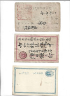 JAPAN JAPON - POSTAL HISTORY LOT - Autres & Non Classés