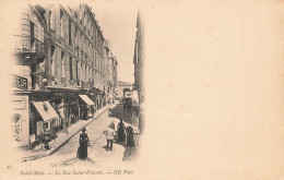 St Malo * La Rue St Vincent * Pharmacie * Coiffeur - Saint Malo