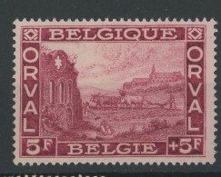 265 * 5 F Orval 1929 * - Unused Stamps