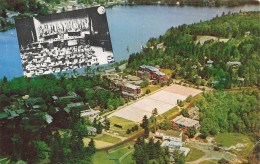 ETATS-UNIS - Lake Placid Club - Lake Placid - N Y  - Airview Showing The Club With Beautiful - Carte Postale Ancienne - Other & Unclassified