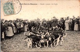 S15925 Cpa 60 Pont Sainte Maxence - Chasse à Courre - La Curée - Pont Sainte Maxence