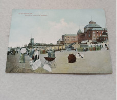 ANTIQUE POSTCARD NETHERLANDS SCHEVENINGEN - GEZICHT OP KURHAUS EN BOULEVARD  UNUSED - Scheveningen