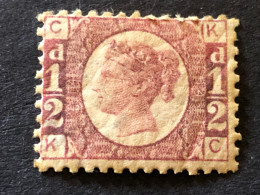 GB  SG49 Sc 58 1/2d Red, Plate 14, MNH**  CV £120 - Unused Stamps