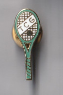 PIN'S THEME  SPORT  TENNIS  CLUB DE GRADIGNAN  EN GIRONDE  T C G - Tenis