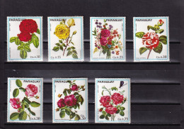 ER03 Paraguay 1974 Roses MNH Stamps - Paraguay