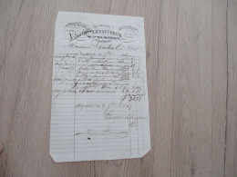 L11 Facture 1847 Lyon J.M.Radamelle Bissey Roulage Lettre De Voiture Diligence - Transports