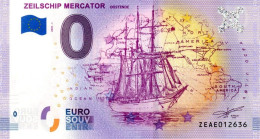 Billet Touristique - 0 Euro - Belgique - Oostende - Zeilschip Mercator (2020-1) - Privatentwürfe