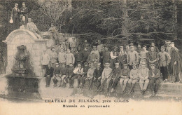 Roquefort La Bédoule * Château De Julhans , Près Cuges * Blessés En Promenade * Hôpital Militaire ? - Autres & Non Classés