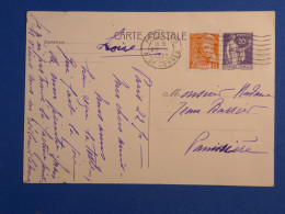 DL3 FRANCE  BELLE  LETTRE ENTIER   1939  PARIS  PAMISSIERE +AFF. INTERESSANT++ - Other & Unclassified