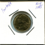 10 CENTIMES 1985 FRANKREICH FRANCE Französisch Münze #AN854.D.A - 10 Centimes