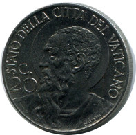 20 CENTESIMI 1941 VATICANO VATICAN Moneda Pius XII (1939-1958) #AH340.16.E.A - Vaticano