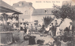 CABO VERDE - S. VICENTE - MERCADO ~ AN OLD PHOTO POSTCARD #240533 - Capo Verde