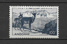 Andorre Fr Pa No 1 , Neuf , ** , Sans Charniere , Ttb . - Poste Aérienne