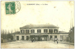 Clermont. La Gare. - Clermont