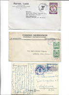 DOMINICAN REPUBLIC - POSTAL HISTORY LOT - USA AIRMAIL - Dominikanische Rep.