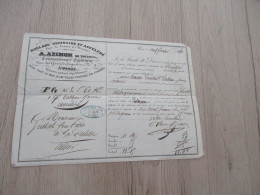 L11 Roulage Lettre De Voiture A.Azimon Paris 1840 Pour Lapalisse Tableaux Sous Verre - Transportmiddelen