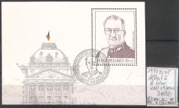 [502424]TB//O/Used-Belgique 1998 - BL75, Le Bloc Obl 1er Jour, Albert 2 - Used Stamps