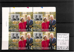 [502900]TB//**/Mnh-Belgique 1999 - N° 2828, Bd4, Cdf Daté, Couple Royal - Unused Stamps