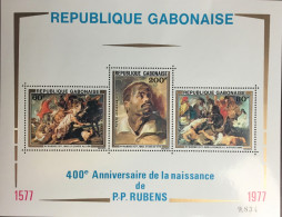 Gabon 1977 Rubens Anniversary Minisheet MNH - Gabun (1960-...)