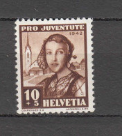 PJ   1942    N° J102 VARIETE Pf.   NEUF**    COTE 120.00        CATALOGUE SBK - Unused Stamps