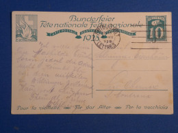 DL3 SUISSE  BELLE  CARTE ENTIER 1928  FRIBOURG   +AFF. INTERESSANT++ - Ganzsachen