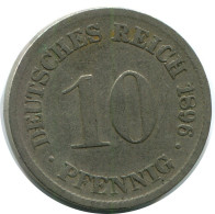 10 PFENNIG 1896 D ALLEMAGNE Pièce GERMANY #DB300.F.A - 10 Pfennig