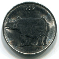 25 PAISE 1999 INDIA UNC Moneda #W11477.E.A - Inde