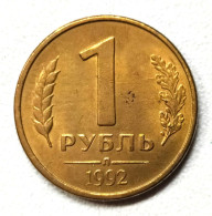 Russie - 1 Rouble 1992 L - Russie