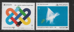 CROATIA 2023  EUROPA  PEACE SET  MNH - 2023