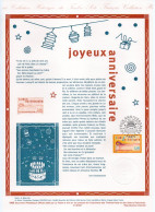 - Document Premier Jour JOYEUX ANNIVERSAIRE - PARIS 13.3.1998 - - Sonstige & Ohne Zuordnung