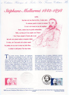- Document Premier Jour STÉPHANE MALLARMÉ (1842-1898) - VULAINES SUR SEINE 5.9.1998 - - Escritores