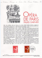 - Document Premier Jour L'OPÉRA DE PARIS - PALAIS GARNIER - PARIS 19.9.1998 - - Otros & Sin Clasificación