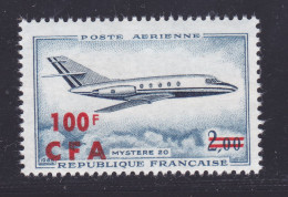 REUNION AERIENS N°   61 ** MNH Neuf Sans Charnière, TB (D7474) Mystère 20, Avion - 1967 - Poste Aérienne