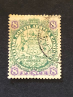 BRITISH SOUTH AFRICA COMPANY RHODESIA SG 34  8d - Rhodesia Del Sud (...-1964)