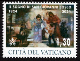 Vatican - 2024 - Dream Of St. John Bosco - 200th Anniversary - Mint Stamp - Ungebraucht