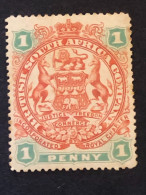 BRITISH SOUTH AFRICA COMPANY RHODESIA SG 67  1d MH* - Rhodesia Del Sud (...-1964)