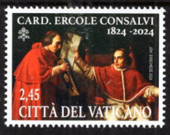 Vatican - 2024 - Cardinal Ercole Consalvi - 200th Death Anniversary - Mint Stamp - Unused Stamps