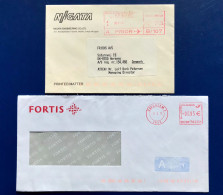 BELGIE BELGIQUE, 2 SOBRES CIRCULADO, PRINTED MATTER - Other & Unclassified