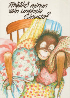 AFFE Tier Vintage Ansichtskarte Postkarte CPSM #PBR993.A - Scimmie