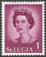 St Lucia. 1964-69 QEII. 1c MH. SG 197. M3159 - Ste Lucie (...-1978)